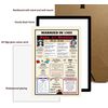 PERSONALISED: “RUBY 40th WEDDING” Anniversary, “Married in 1985” A4 FRAMED POSTER