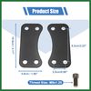 Motoforti Motorcycle 21" Front Wheel mudguard Risers Lift Bracket Adapter Set Long-lasting