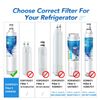 ICEPURE RWF0500A Refrigerator Water Filter Replacement for 9010 filter, 5PACK