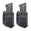 2-Pack Universal Mag Carrier IWB/OWB Magazine Holster Fit: 9mm/.40 Double Stack Magazines