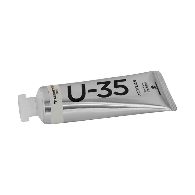 Turner Color U-35 Acrylic, Titanium White, 2.4 fl oz (60 ml) UA060770