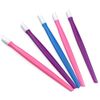 Warm Girl Soft Nail Cuticle Pusher Plastic Rubber Mikh Manicure Tool Acrylic Nail Art Tool Sticker Nail Rubber Tips 10pcs