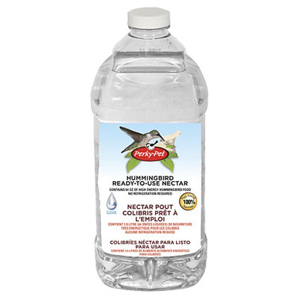 Hummingbird Nectar, Clear, 64-oz. Ready-to-Use