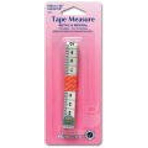 Hemline Flat Metric & Imperial 150cm Tape Measure Tailor Sewing Cloth Soft Body Measuring Rule Ruler (H251) Pack of 1