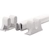 Prime-Line White Steel Push Plate 1 pk