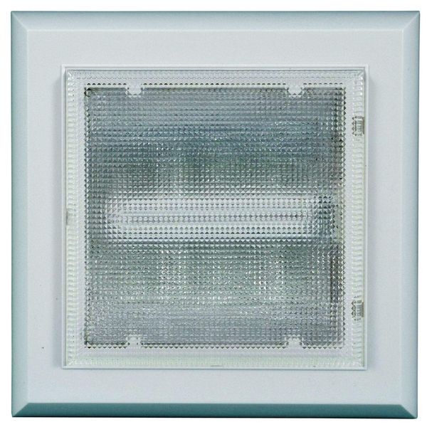 Dabmar Lighting DC8700 Polycarbonate Surface Mounted Ceiling Fixture, White
