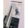 Cord Band, Memory Shape, Stylish, White & Black, Bulk Purchase x 3 Sets