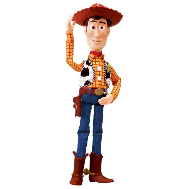 Takara Tomy Toy Story Real Size Talking Figure, Woody (Remix Version)