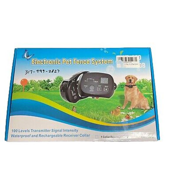 Electronic Pet Fence System KD-660B 2 Collar Set In Ground Complete