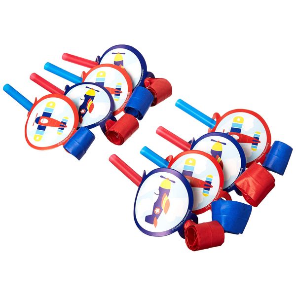 Creative Converting Lil'Flyer Airplane Noise Maker, One Size, Multicolor
