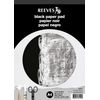 Reeves A4 Paper Pad - Black,8490671