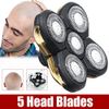Shaver Replacement Shaver Head Blade,5 Heads Beard Cutter Replacement Blade,Universal Electric Razor Shaver Head for Head,Face