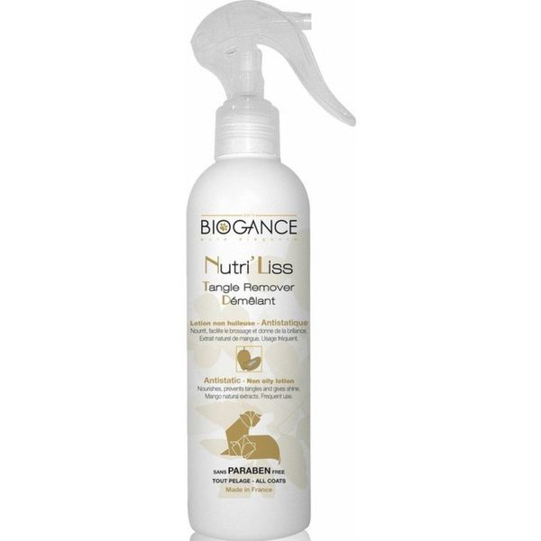 BIOGANCE Nutri Squirrel Brushing Lotion for Cats, 8.5 fl oz (250 ml)