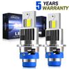 Canbus D4 D4S D4R LED Headlight High/Low Beam Bulbs 6500K Replace HID Conversion