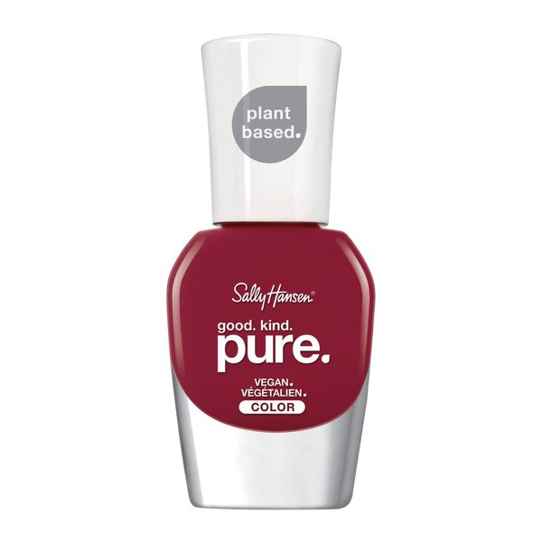 Sally Hansen Good Kind Pure Vegan Nail Polish, Cherry Amore, 10 ml