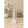 Burd - Electric Oral-B Tooth Brush Wall/Outlet Holder/Mount/Cord Organizer (Charger not Included), White
