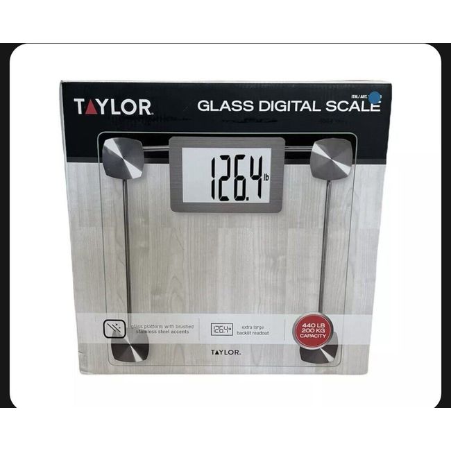Taylor Digital Glass Bathroom Scale