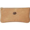 Elcomune PPC-032 Matka Pen Case, One Point Flat Pen Case, Hedgehog, Camel