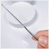 Spatula Makeup Spatula Stirring Bar Tool Cosmetic Tool Stainless Steel Metal Makeup Spatula Beauty Cosmetic Tool (Pack of 2)