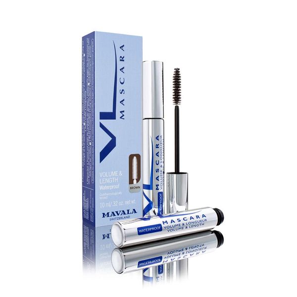 Mavala Volume and Length Waterproof Mascara, Brown