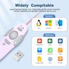 QUI Presentation Clicker Wireless Presenter Remote Clicker for PowerPoint Presentation Remote, PowerPoint Slide Advancer for Mac/Windows/Google Slide/Keynote