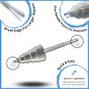PaintNuts Touch Up Paint suitable for FORD Medium Light Mocha 2-in-1 Touch Up Pen & Clear Lacquer