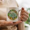 Cute Safari Jungle Animals - Personalised 10oz Ceramic Mug