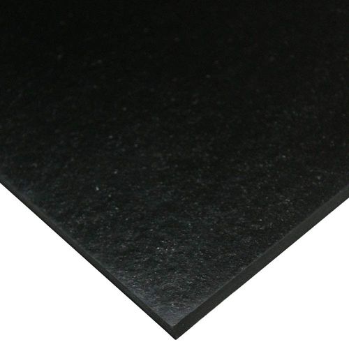 Small Parts Neoprene Sheet, Black, 0.125" Thickness, 4" Width, 36" Length