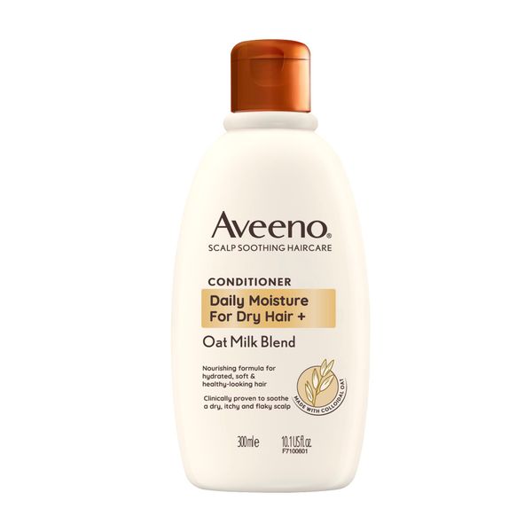 Aveeno Hydrating Oat Milk Scalp Soothing Conditioner for Dry Hair 300ml