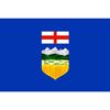 CafePress Alberta Flag Oval Car Bumper Sticker