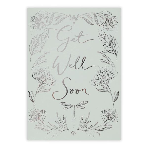 Clintons: Dragonfly Get Well Soon Card