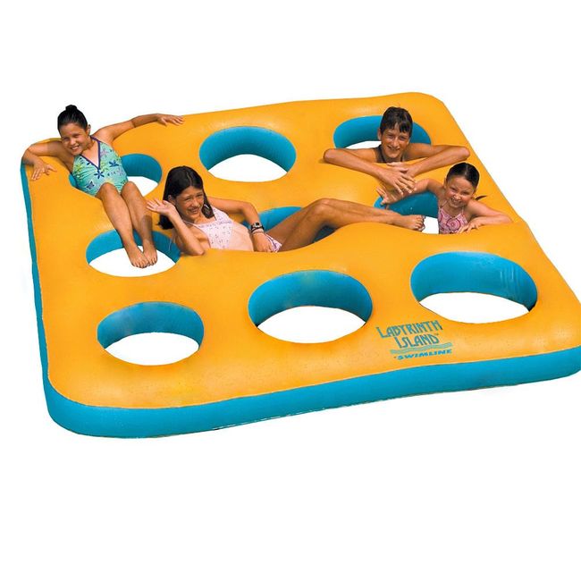 Swimline Labyrinth Island Inflatable Pool Toy