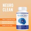 ( 2 Pack ) NeuroClean Capsules - Brain Support Formula for Cognitive Function