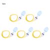 5pcs Liquid Level Float Switch PP Plastic Float Switch Water Tank Pool Liquid Level Sensor Controller Blue