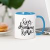 CafePress Beer Drinking Babe 11 oz (325 ml) Ceramic Coffee Mug