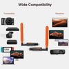 Wireless HDMI Transmitter and Receiver, Long Range 150M/450Ft, 1080P HD Strea...