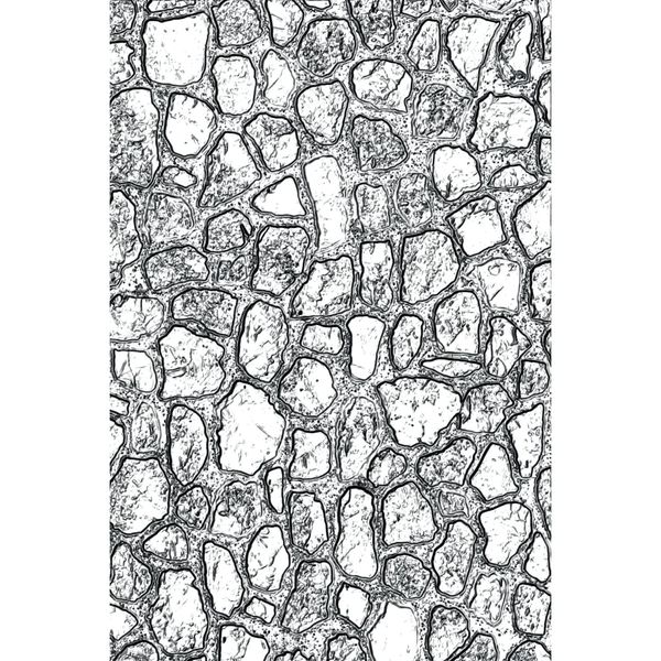 Sizzix 3-D Texture Fades Embossing Folder Mini Cobblestone by Tim Holtz, 665461, Multicolor, One Size