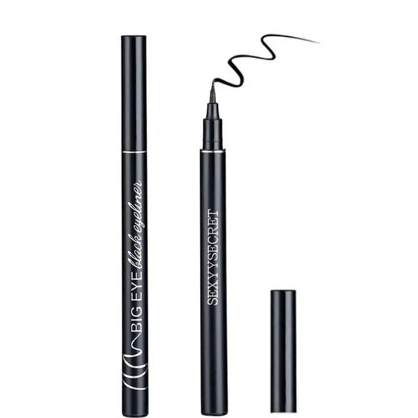 Bynetta 4D Silk Fiber Lash Mascara Waterproof & Smudge-Proof,Luxuriously Longer, Thicker, Voluminous Eyelashes, Long-Lasting, Dramatic Extension, No Flaking, Hypoallergenic Formula (Eyeliner Pencil, One Size)