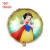 Snow White Party Decoration Backdrop Balloons Cake Topper Large Character...