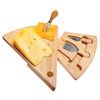 Swiss Cheese Tool Board Picnic Entertaining Tabletop Gift Set - 4 Pcs Tool Set