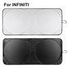 For Infiniti Car Large Windshield Sun Shade Sunscreen UV Foldable Visor Cover