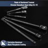 Impact Wobble Adapter Set 1/4" Drive Hex Shank Wobble Extension Set Impact