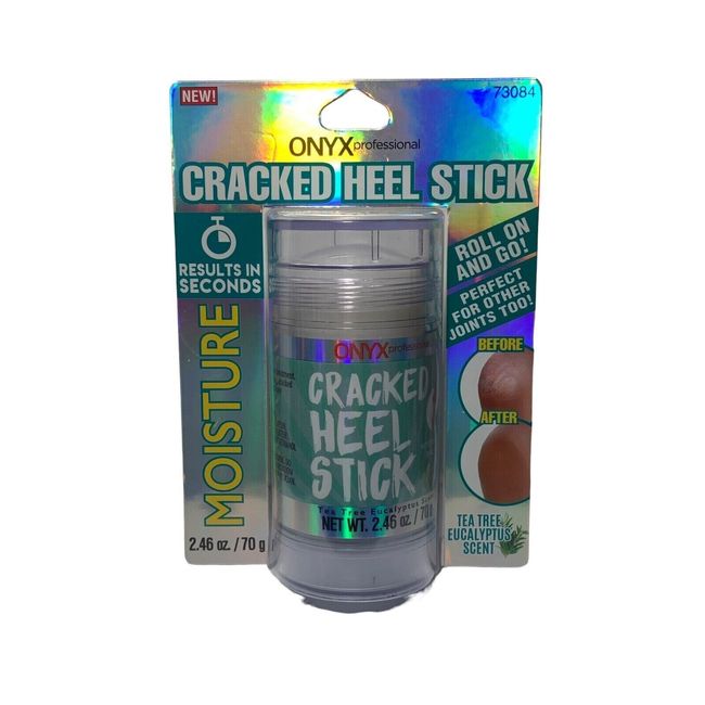 Onyx Cracked Heel Stick Moisture TEA TREE EUCALYPTUS SCENT 2.46 oz NEW!