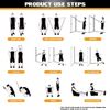 Exercise Bands, Resistance Bands for Working Out, Strength Training Home Gym US