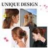 GAFATORY 4 Pieces Hair Claw Clips