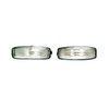 Euro Side Marker Chrome Inner Crystal Lens Side Marker RL1 Raglate