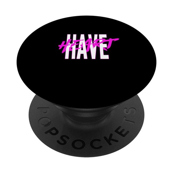 Pink Have Heart Pink Graphic PopSockets Adhesive PopGrip