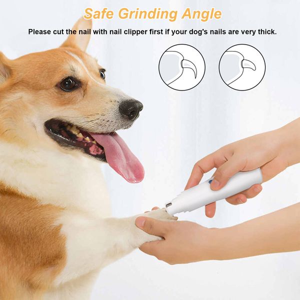 Professional Pet Dog Cat Nail Trimmer Clippers Grinder Grooming Claws File Tool