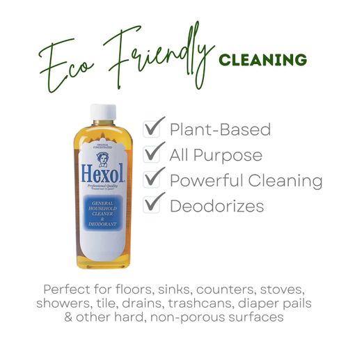 Hexol Concentrated General Household Cleaner and Deodorant 1600-00016U rust 16 Fl. Oz.