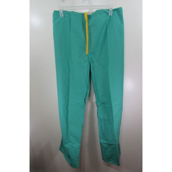 New Medline Angelstat Unisex Reversible Drawstring Scrub Pants Size 3XL Jade